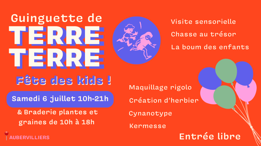 Fête des kids à Terre Terre cover