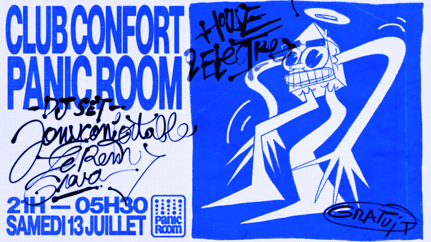 Club Confort s'invite au Panic Room cover