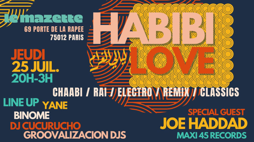 Habibi Love ~ Oriental vibes (Open Air & Club) cover