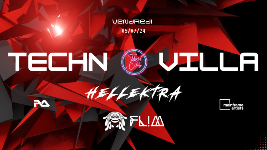 I KIFF TECHNO VILLA  -   HELLEKTRA / FL!M cover