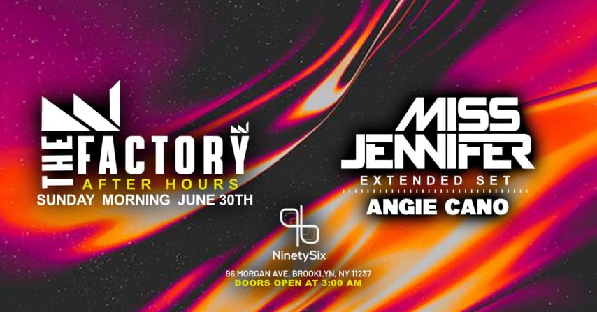 THE OFFICIAL BKLYN AFTER HOURS - MISS JENNIFER - ANGIE CANO cover