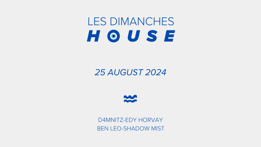 LES DIMANCHES HOUSE @ LE SUD ROOFTOP 25.08 cover