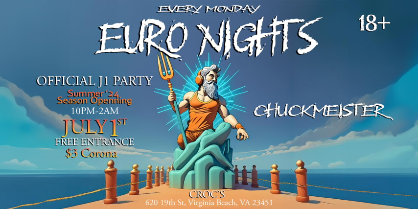 EURO NIGHTS w/ CHUCKMEISTER cover