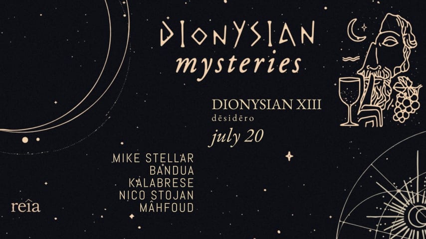 Dionysian Mysteries  BANDUA  KALABRESE  NICO STOJAN MAHFOUD cover