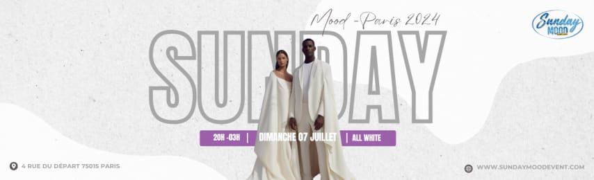 SUNDAY MOOD ALL WHITE cover