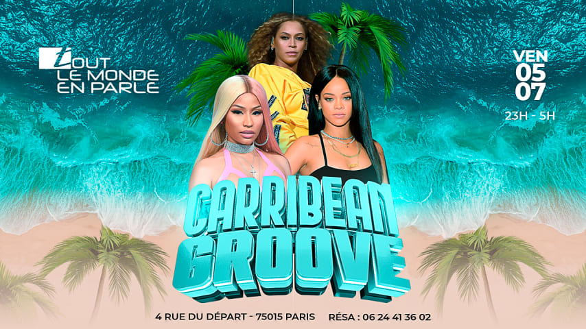Carribean groove and hip hop terrasse club cover