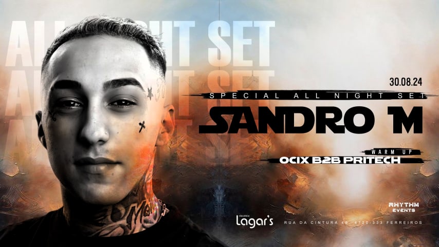 RHYTHM EVENTS #16 / SANDRO M. ALL NIGHT LONG cover