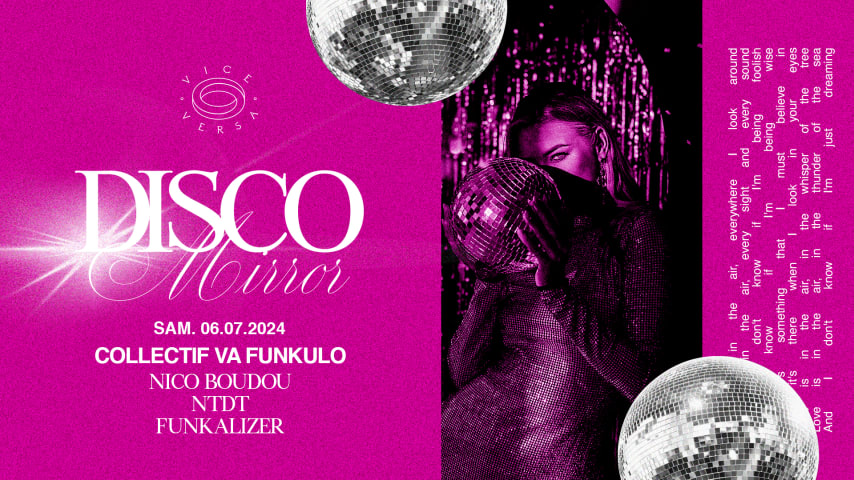 DISCO MIRROR : Collectif Va Funkulo cover