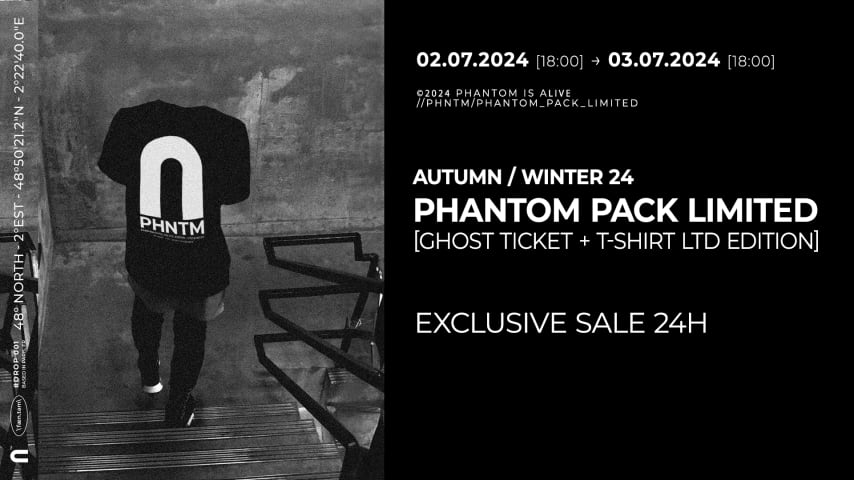 Phantom Pack Limited \ [Ghost ticket + T-shirt Ltd edition] cover