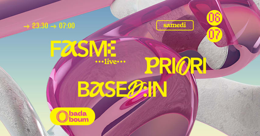 Club — Priori, Fasme (live), Based:In cover