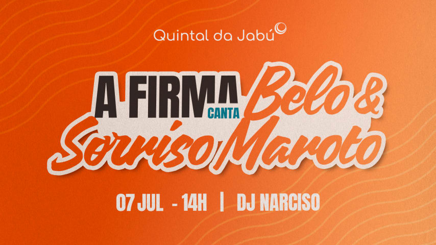 Samba do Quinta - A Firma canta Belo e Sorriso Maroto -07.07 cover