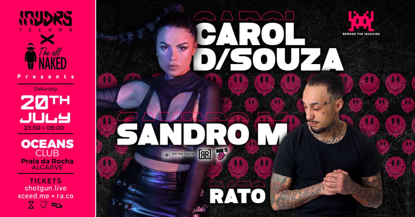 CAROL D SOUZA &  SANDRO M @ Oceans Club  Praia da Rocha cover