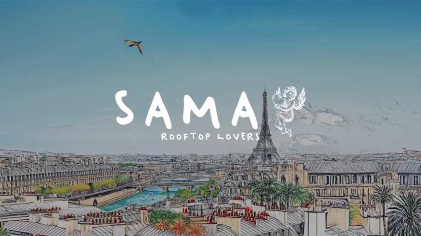 SAMA X LA KASBA - ROOFTOP LOVERS - 04/07 cover