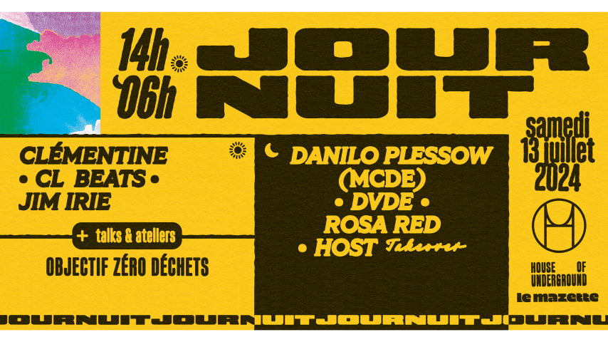 JourNuit 2 - House Of Underground : Danilo Plessow (MCDE) cover