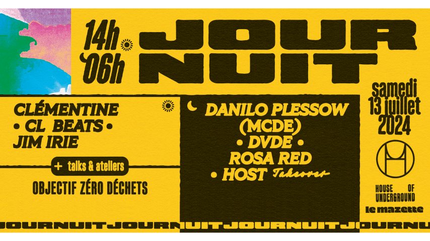 Journuit 2 - House Of Underground : Danilo Plessow (Mcde) cover