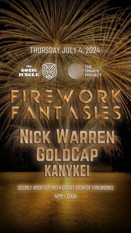 Firework Fantasies: Nick Warren, Goldcap cover