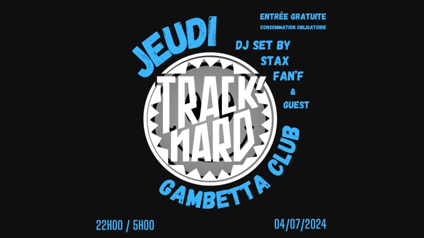 JEUDI TRACK'NARD CLUB #3 cover