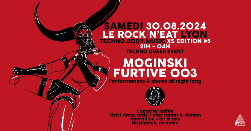 TBM XS édition #5  FURTIVE 003 & MOGINSKI (Rock N Eat, Lyon) cover