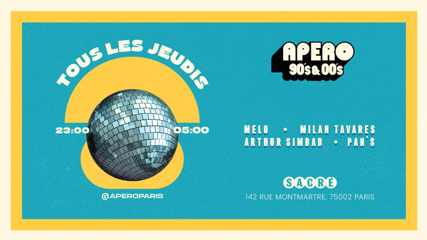 Closing Apero 90's-00's - Jeudi 11 Juillet 2024 cover