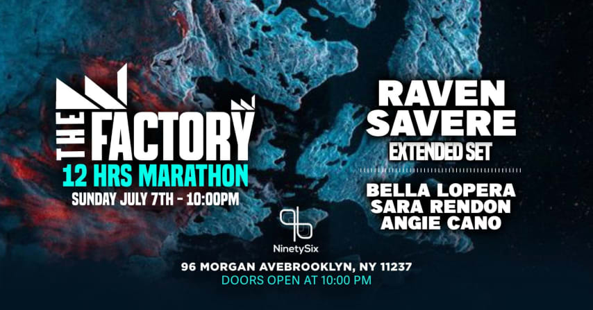 THE OFFICIAL BKLYN PARTY - 12 HRS MARATON - RAVEN & FRIENDS cover