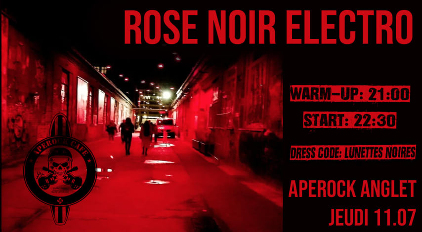 Rose Noir Electro Anglet cover