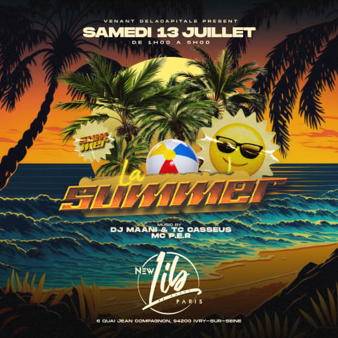 Samedi 13 Juillet - La Summer - NEW LIB PARIS cover