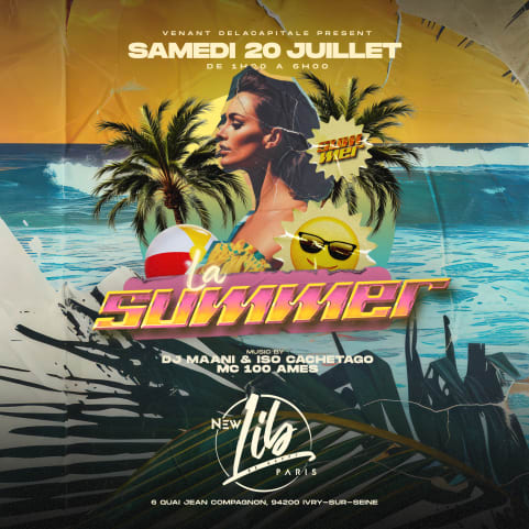 Samedi 20 Juillet - La Summer - NEW LIB PARIS cover