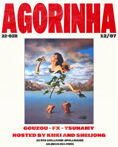 AGORINHA w/ GOUZOU, TSUNAMY, FX, KIKII & SHEIJONG cover