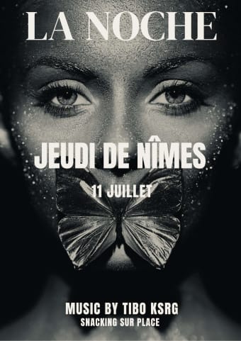 LA NOCHE X JEUDI DE NIMES (11/07)💃🏻🪩 cover