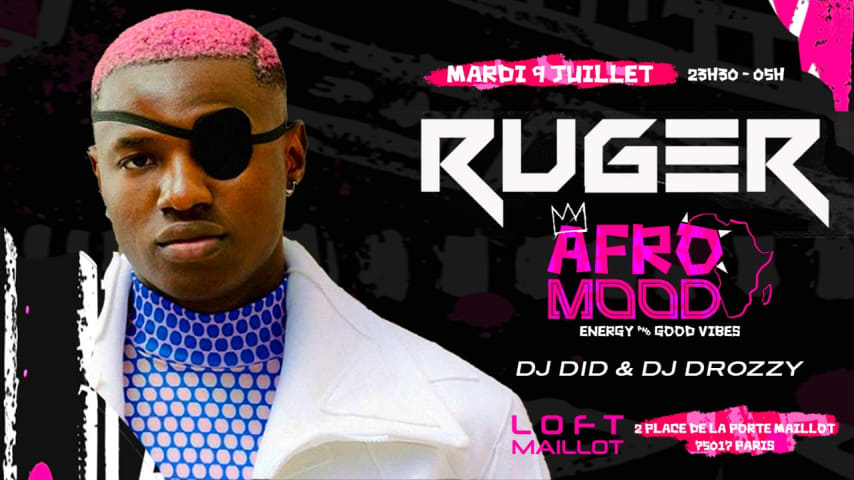AFRO MOOD - 09/07 - Live Show RUGER cover
