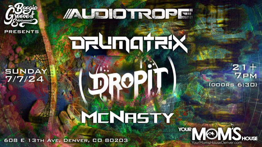 Auditrope | Drumatrix | Dropit | McNasty cover