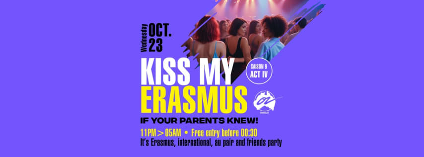 KISS MY ERASMUS - 231024 cover