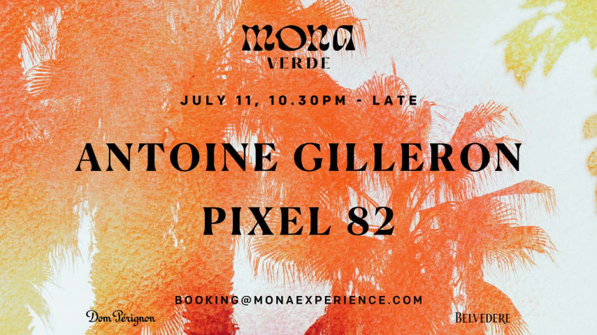 Pixel 82 + Antoine Gilleron x Mona Verde cover