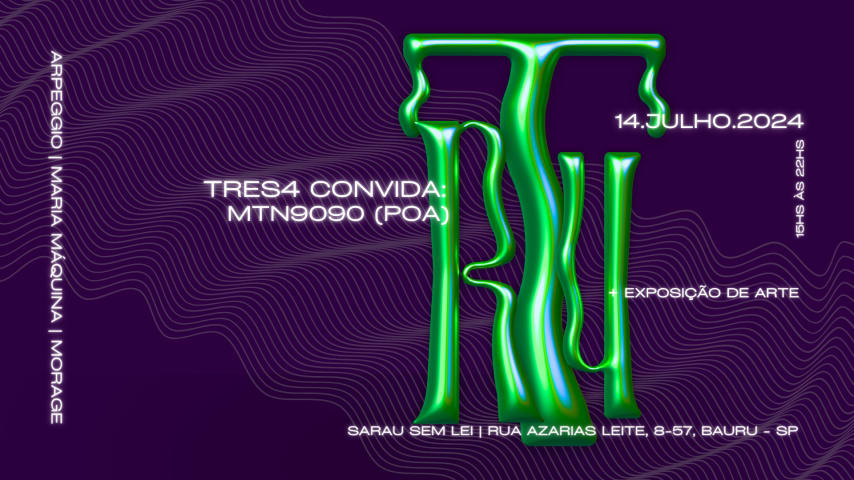 TRES4 CONVIDA: MTN9090 cover