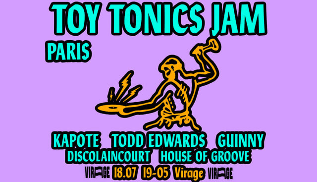 Disco Disco X Toy Tonics With Todd Edwards, Kapote, Guinny cover