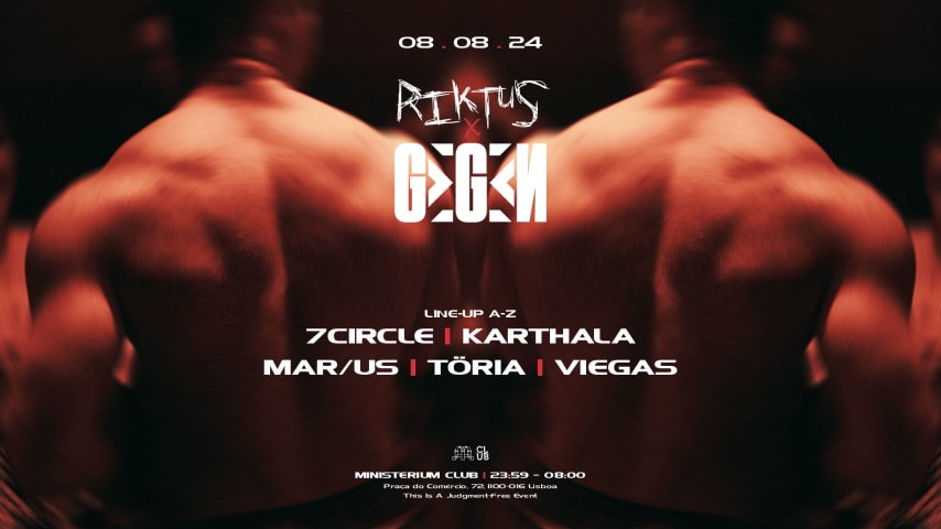 Riktus x GEGEN with 7Circle, MAR/US and more cover