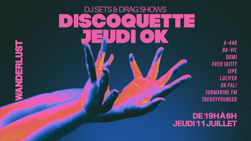 Jeudi Ok x Discoquette cover