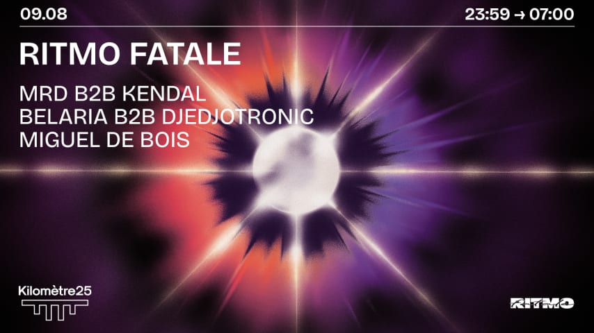 RITMO FATALE X KM25 : MRD B2B KENDAL, DJEDJOTRONIC & more cover