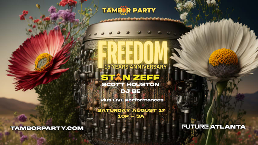 Tambor 'FREEDOM' Party cover