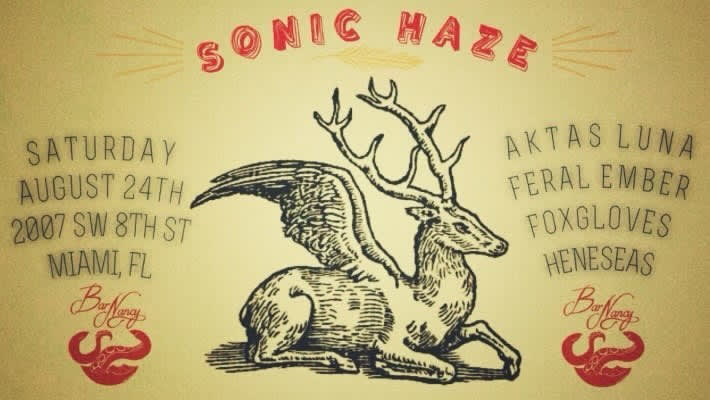 Sonic Haze: Aktas Luna, Feral Ember, Foxgloves, Heneseas cover