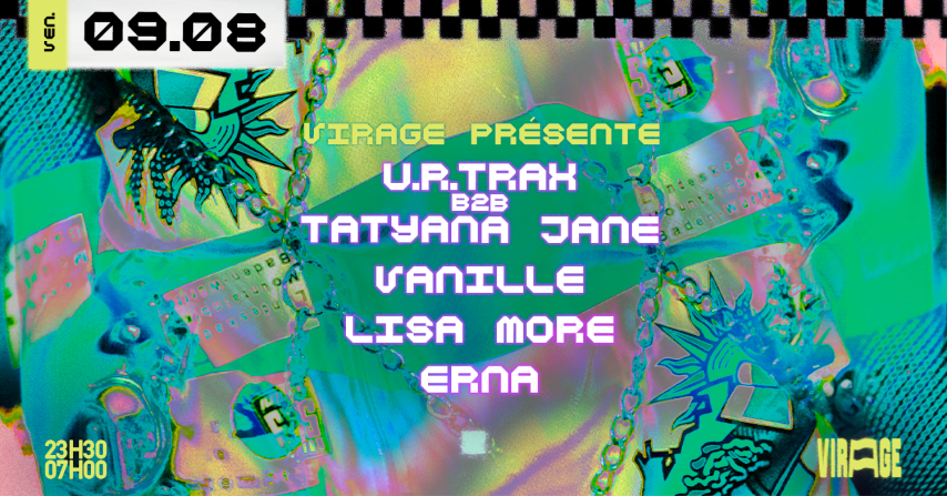 Virage Présente: U.R.Trax & Tatyana Jane, Vanille, Lisa More cover