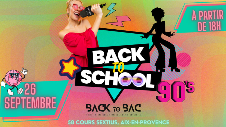 Back To School : Années 90 cover