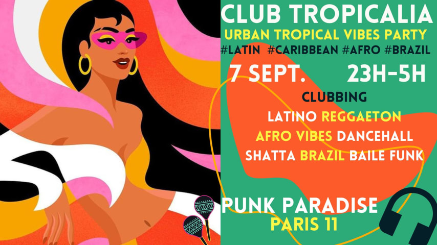 Club Tropicalia 7/9 ~ Afro, Latin, Caribbean, Brazil vibes! cover