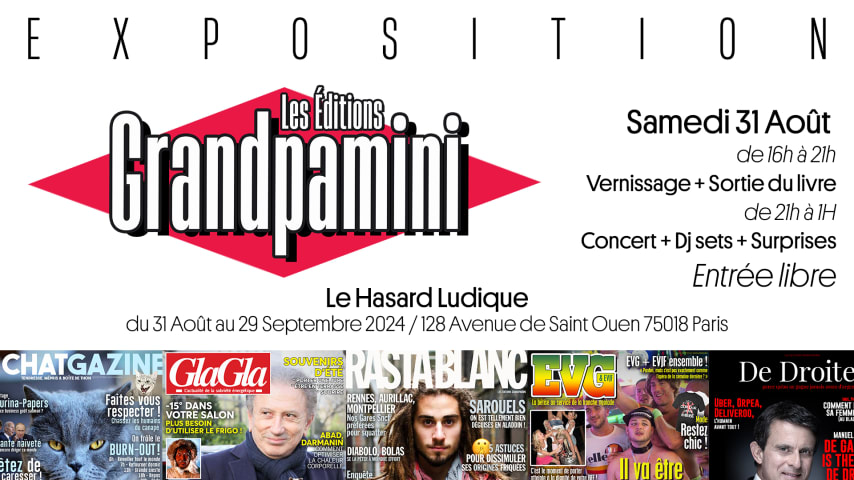 Expo Les éDitions Grandpamini cover