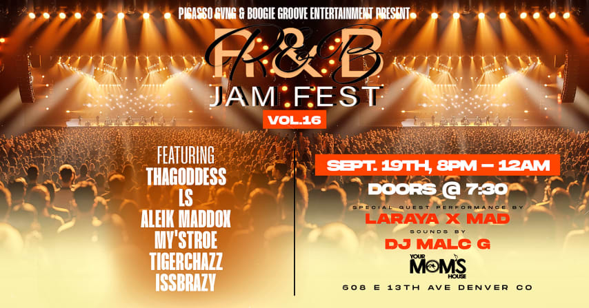 Picasso Gvng presents R&B Jam Fest vol. 16 cover