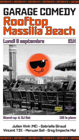 MASSILIA BEACH COMEDY CLUB (2ème édition) cover