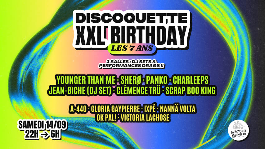 DISCOQUETTE XXL BIRTHDAY - LES 7 ANS cover