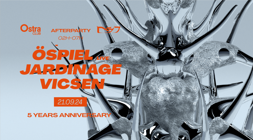 MYT 5th anniversary : AFTERPARTY cover