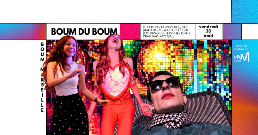 Boum Du Boum • Dj Sets Italodisco & Perreo + Perfs Drag cover