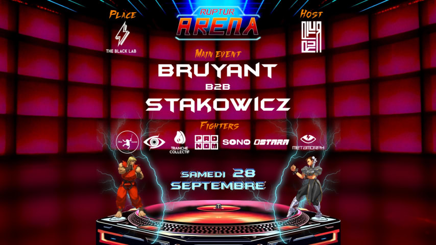 Ruptur Arena : Bruyant & Stakowicz cover